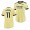 Women's Lucas Torreira Jersey Arsenal Away Yellow Replica 2021-22