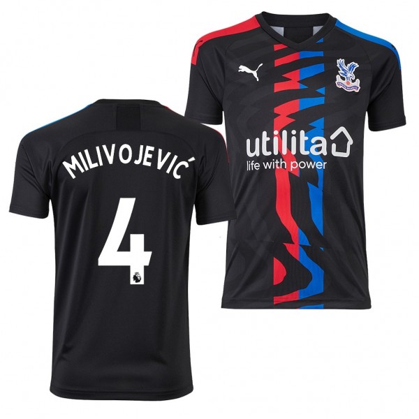 Youth Crystal Palace Luka Milivojevic Jersey Away 19-20 Short Sleeve