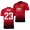 Men's Manchester United Luke Shaw Jersey Cup Red
