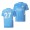 Youth Joao Cancelo Jersey Manchester City 2021-22 Light Blue Home Replica