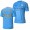 Men's Manchester City Premier League Champions Jersey Light Blue Home 2020-21