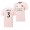 Men's Manchester United Eric Bailly Away Pink Jersey