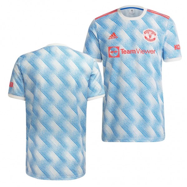 Youth Jersey Manchester United 2021-22 White Away Replica