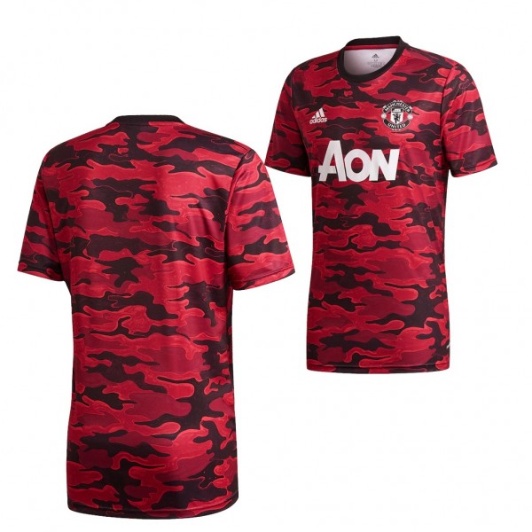 Men's Manchester United Pre-Match Jersey Red