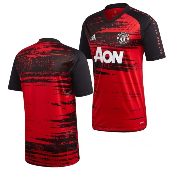 Men's Manchester United Prematch Jersey Red 2021 Official