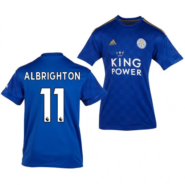 Youth Leicester City Marc Albrighton Home Jersey