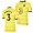 Men's Marcos Alonso Chelsea 2021-22 Away Jersey Yellow Replica