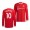 Men's Manchester United Marcus Rashford 2021-22 Home Jersey Replica Red