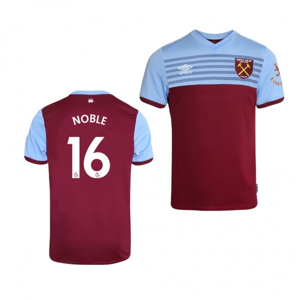 Youth West Ham United Mark Noble 19-20 Home Jersey