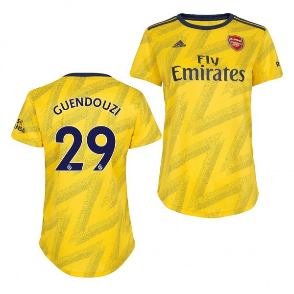 Women's Arsenal Matteo Guendouzi Away Jersey 19-20