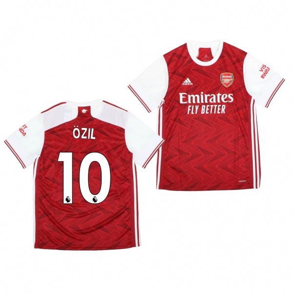 Men's Mesut Ozil Jersey Arsenal Home 2020-21 Short Sleeve