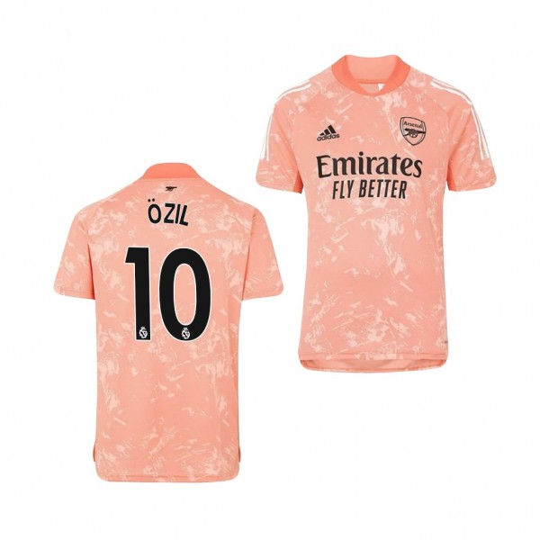 Men's Mesut Ozil Arsenal Pre-Match Jersey Pink Replica