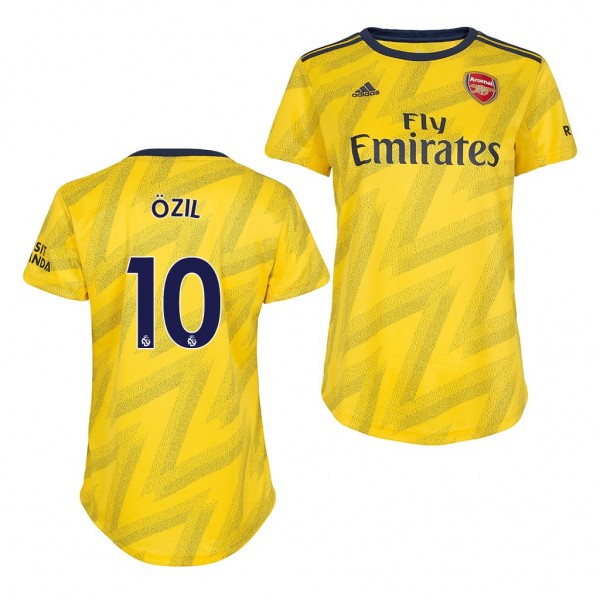 Women's Arsenal Mesut Ozil Jersey Away 19-20 Road