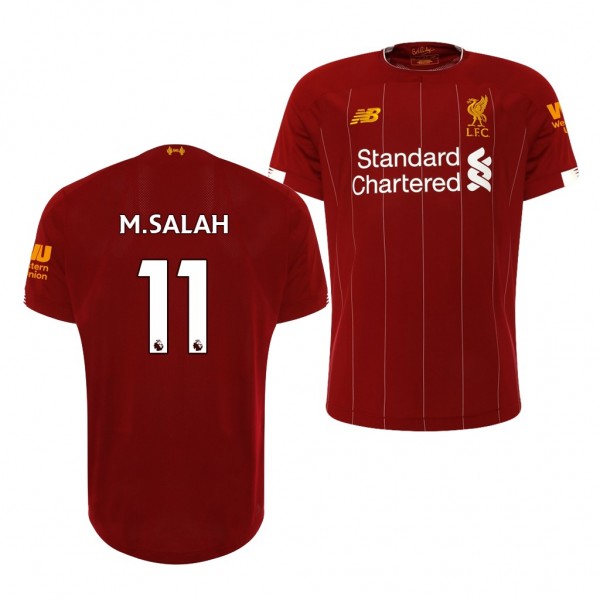 Men's Liverpool Mohamed Salah 19-20 Home Jersey