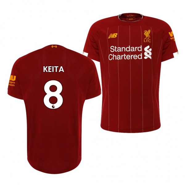 Men's Liverpool Naby Keita 19-20 Home Jersey