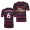Men's Newcastle United Jamaal Lascelles Away Navy Red Jersey
