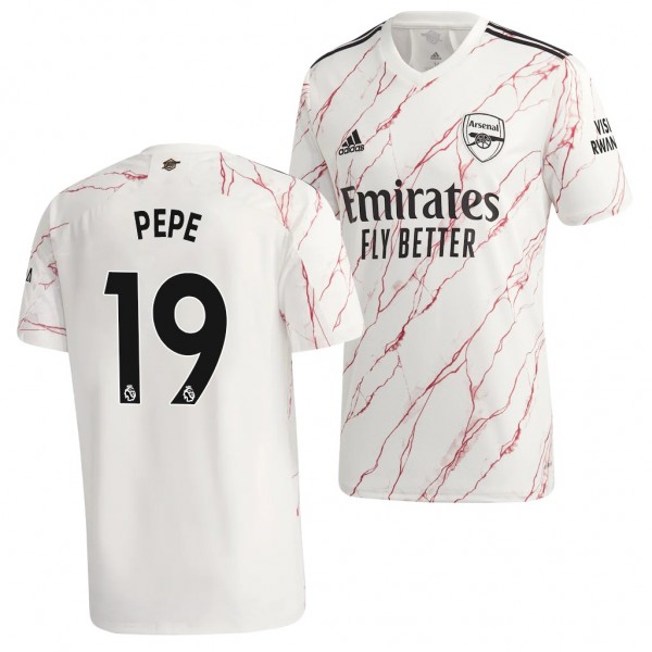 Men's Nicolas Pepe Jersey Arsenal Away