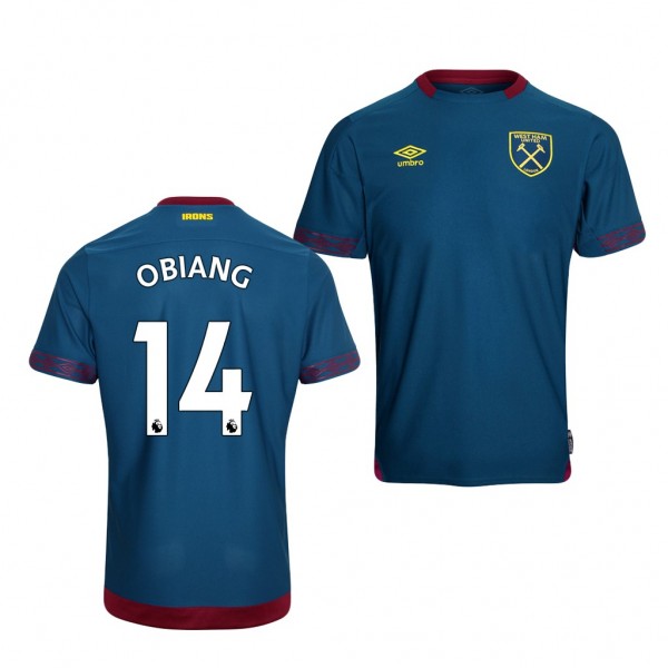 Youth Away West Ham United Pedro Obiang Jersey Dark Teal