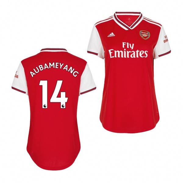 Women's Arsenal Pierre-Emerick Aubameyang Home Jersey 19-20