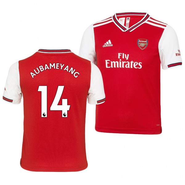 Youth Arsenal Pierre-Emerick Aubameyang Home Jersey 19-20