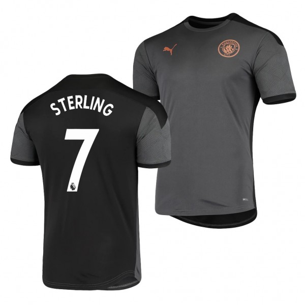 Men's Raheem Sterling Manchester City Training Jersey Gray