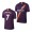 Men's Third Manchester City Raheem Sterling Purple Jersey