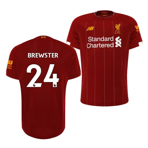 Men's Liverpool Rhian Brewster 19-20 Home Jersey Outlet