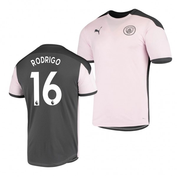 Men's Rodrigo Manchester City Training Jersey Pink 2020-21