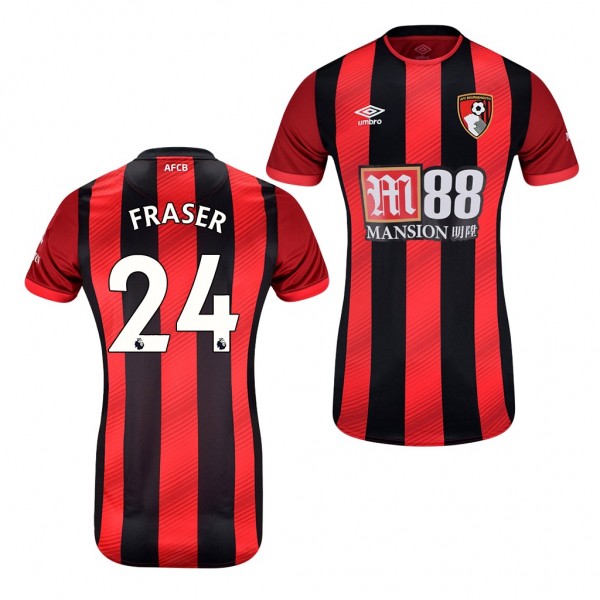 Men's AFC Bournemouth Ryan Fraser 19-20 Home Official Jersey Outlet