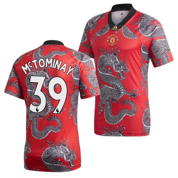 Men's Manchester United Scott McTominay Jersey Chinese New Year Dragon 2020
