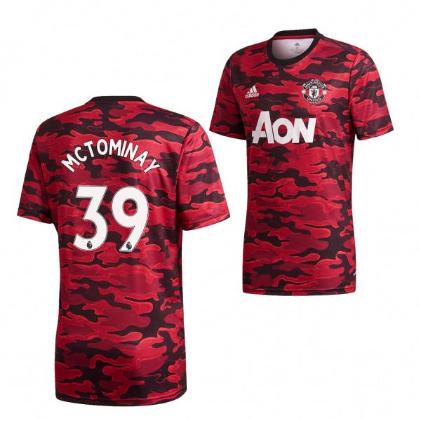 Men's Scott McTominay Manchester United Pre-Match Jersey Red