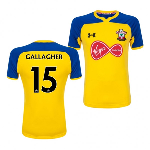Men's Southampton Sam Gallagher Away Yellow Jersey