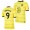 Men's Tammy Abraham Chelsea 2021-22 Away Jersey Yellow Replica