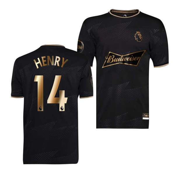 Men's Thierry Henry Premier League 2021 Hall Of Fame Jersey Black Legend