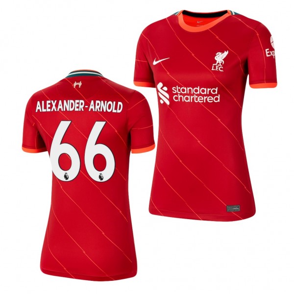 Women's Trent Alexander-Arnold Jersey Liverpool Home Red Replica 2021-22