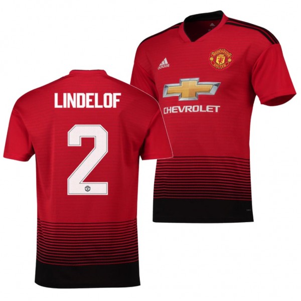 Men's Manchester United Victor Lindelof Jersey Cup Red