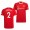 Men's Victor Lindelof Manchester United 2021-22 Home Jersey Red Replica