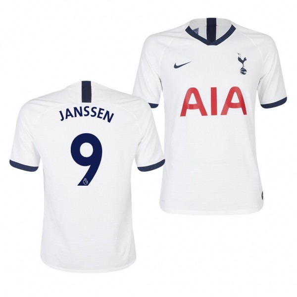 Men's Tottenham Hotspur Vincent Janssen Home Jersey 19-20