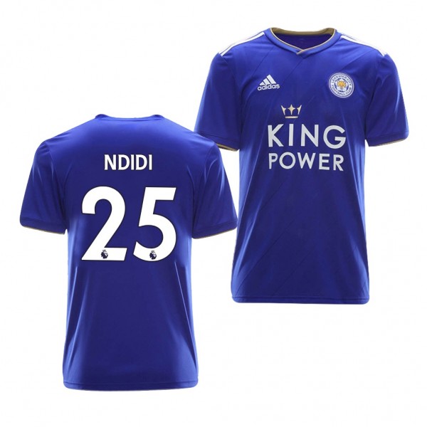 Men's Leicester City Home Wilfred Ndidi Jersey Royal