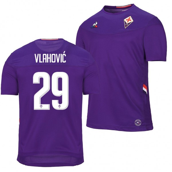 Men's Fiorentina Dusan Vlahovic Home Jersey