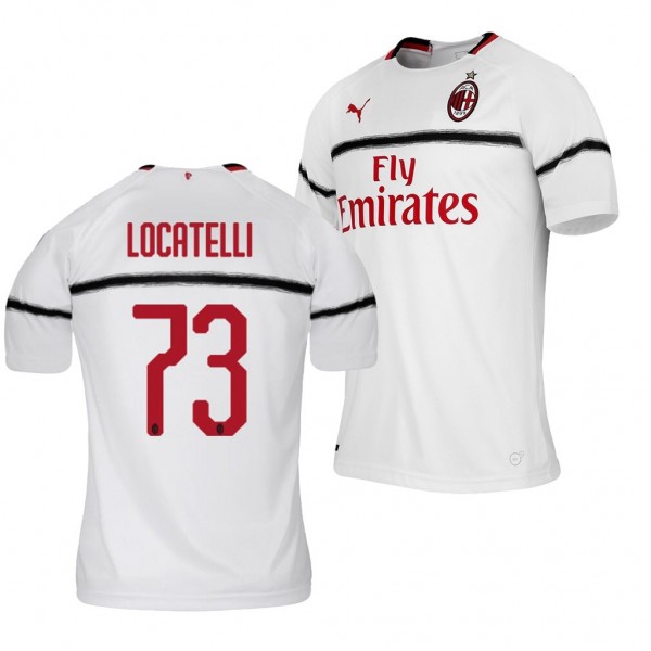 Men's AC Milan Manuel Locatelli Away White Jersey