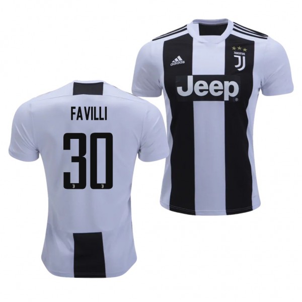 Men's Juventus Authentic Andrea Favilli Jersey Home
