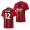 Men's Ante Rebic AC Milan Home Jersey Replica Red Black 2021-22