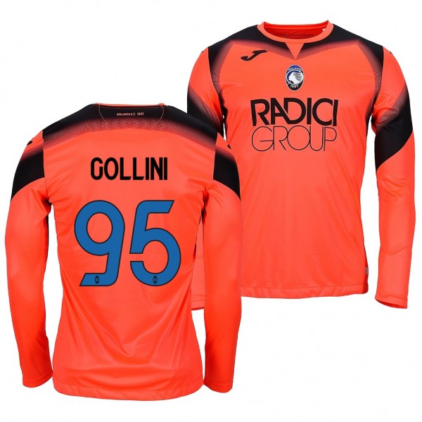 Men's Atalanta Pierluigi Gollini Jersey Goalkeeper 19-20 Long Sleeve Joma