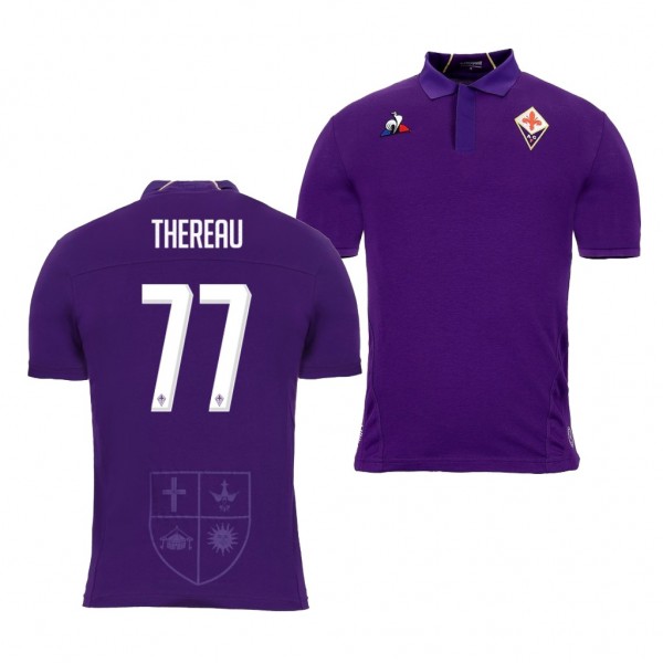 Men's Fiorentina Home Cyril Thereau Jersey Replica