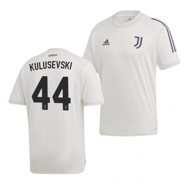 Men's Dejan Kulusevski Juventus Training Jersey White 2020-21