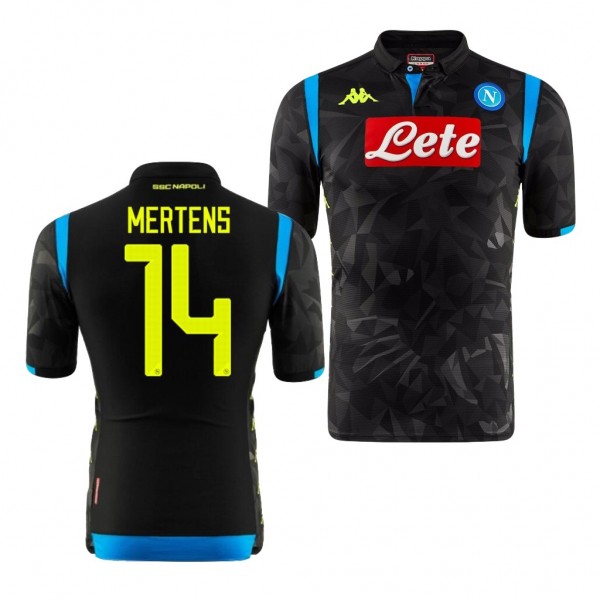 Men's Societa Sportiva Calcio Napoli #14 Dries Mertens Jersey