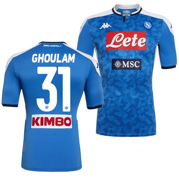 Men's SSC Napoli Faouzi Ghoulam Home Jersey