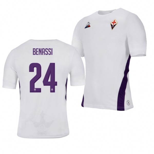 Men's Fiorentina Marco Benassi Away White Jersey