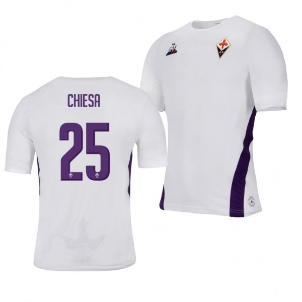 Men's Fiorentina Federico Chiesa Away White Jersey